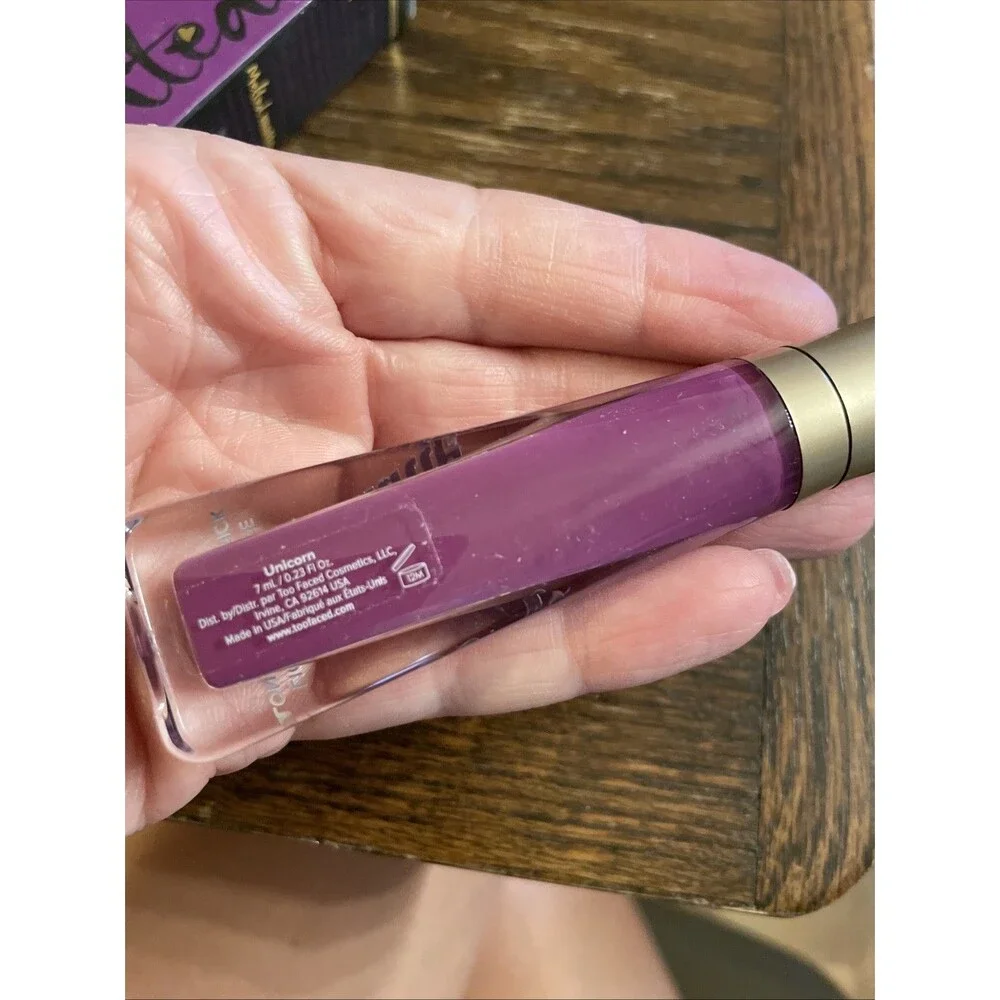Too Faced Melted Matte Unicorn Liquid Lipstick 0.23 oz NIB Purple Discontinued